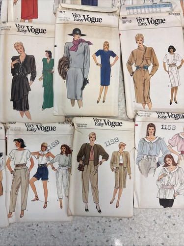 Very easy vogue sewing patterns Uncut 8000 Series YOU CHOOSE - Picture 10 of 12
