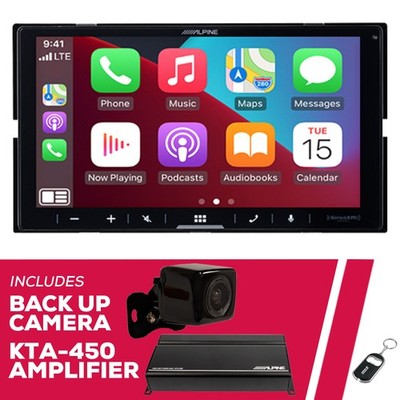 Alpine iLX-W670-M 6.75'' 2-DIN Multimedia Receiver with Backup Camera & Amplifier