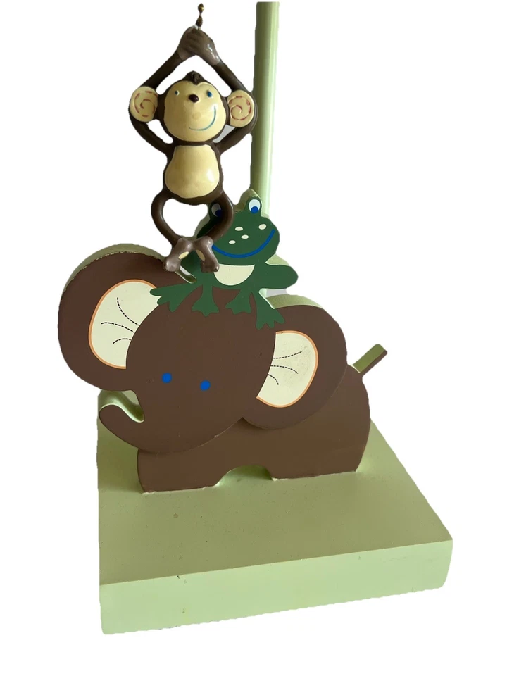 Abajur e abajur Jungle Babies da NoJo Working! - Imagem 3 de 4