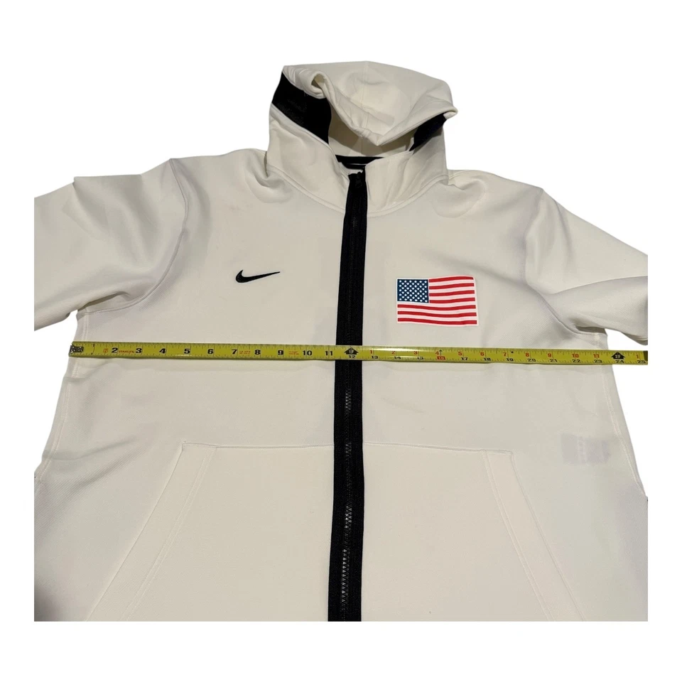 Sudadera con capucha cremallera completa Nike Team USA Basketball Showtime para hombre XL DC2445-106 Foto 4 de 4