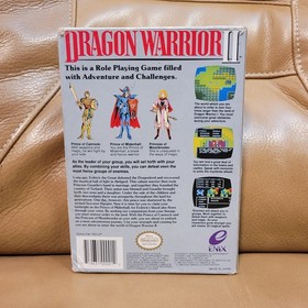 Dragon Warrior ll (2) Nintendo NES Complete in Box CIB Box Protector