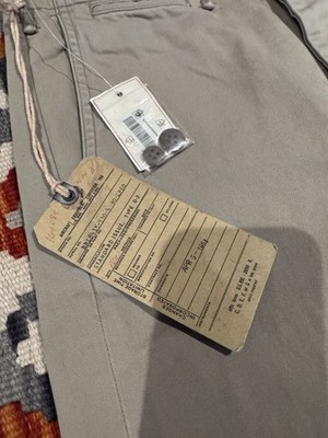 RRL NWT Field Chino Pant Khaki 27 (30x28 Actual) $220 Double RL