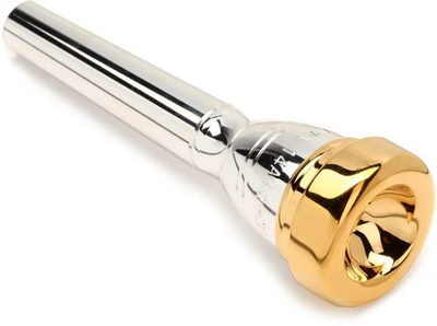 #ad Yamaha Heavyweight Trumpet Mouthpiece 14A4a with Gold plated Rim and Cup $119.99