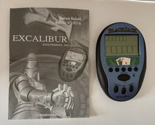 Excalibur Electronic BlackJack Handheld LCD Game Black Jack Model 473
