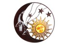 Zeckos Celestial Metal Moon Sun and Stars Wall Art Hanging