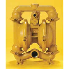 Versa-Matic E4aa6x660-Atex Double Diaphragm Pump, Aluminum, Air Operated,