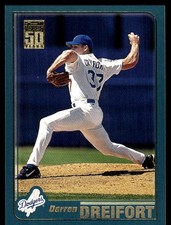 Darren Dreifort 2001 Topps #237 Dodgers MLB READ FREE SHIPPING AutographDen