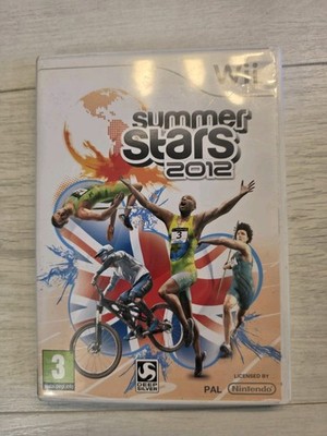 Summer Stars 2012 Nintendo Wii Spiel. UK PAL + Handbuch. 18 Sportveranstaltungen.