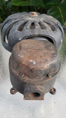 Antique Vintage Electric Mechanical Alarm Fire Station Train School Bell OLD - Picture 5 of 10