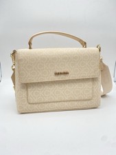 Borsa donna, tracolla, Calvin piccola, beige borsetta ottime condizioni