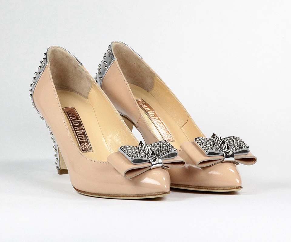 Zapatos Italianos de Cuero Nando Muzi Nueva Colección Talla 6 Foto 3 de 4