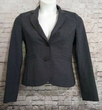 J. Crew Gray Wool Stretch Blazer Jacket Size 6