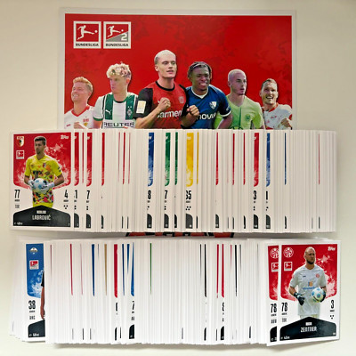 Topps Match Attax Bundesliga 2024/2025 - Alle 288 Basiskarten Komplett - 24/25