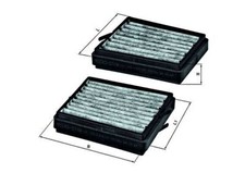 MAHLE Innenraumluft Filter Für MERCEDES A209 C209 CL203 S203 W203 2038301200