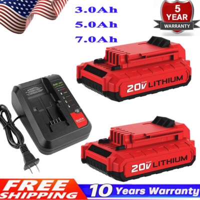 2PACK NEW 7.0Ah 20 Volt Max Lithium-Ion Battery for PORTER CABLE PCC680L PCC685L