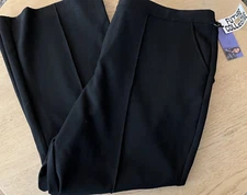 Future Collective pants Kahlana Barfield  Brown womens plus size 24-26W black