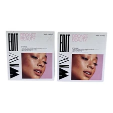 Wet N Wild Edit Bronze Beauty Bronzer, Eyeshadow, And Lip Color (2Sets) NEW