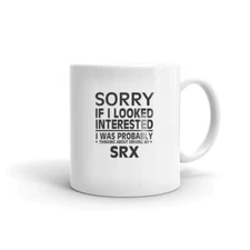 Thinking About Driving My SRX Tea Coffee Ceramic Mug Office Work Cup 