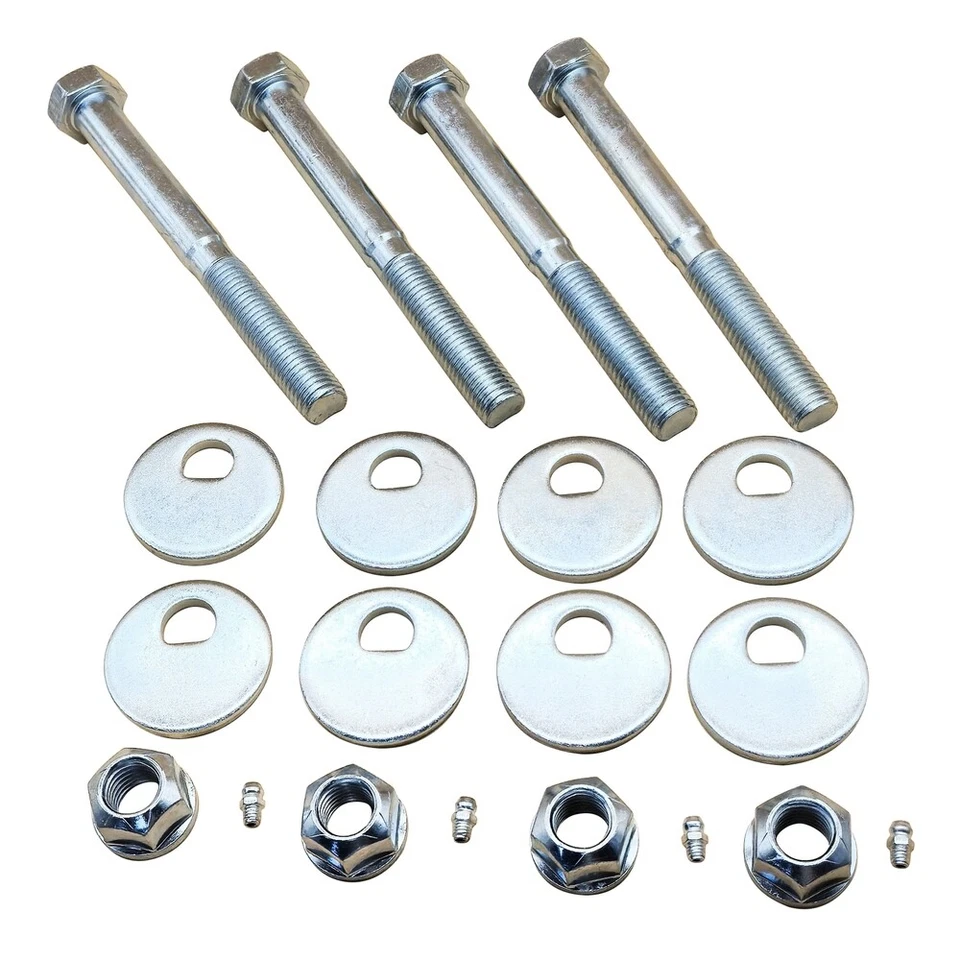 K100390 For 2006-2023 Dodge Ram 1500 Jeep Pair Front Camber and Alignment Kit Foto 2 de 4