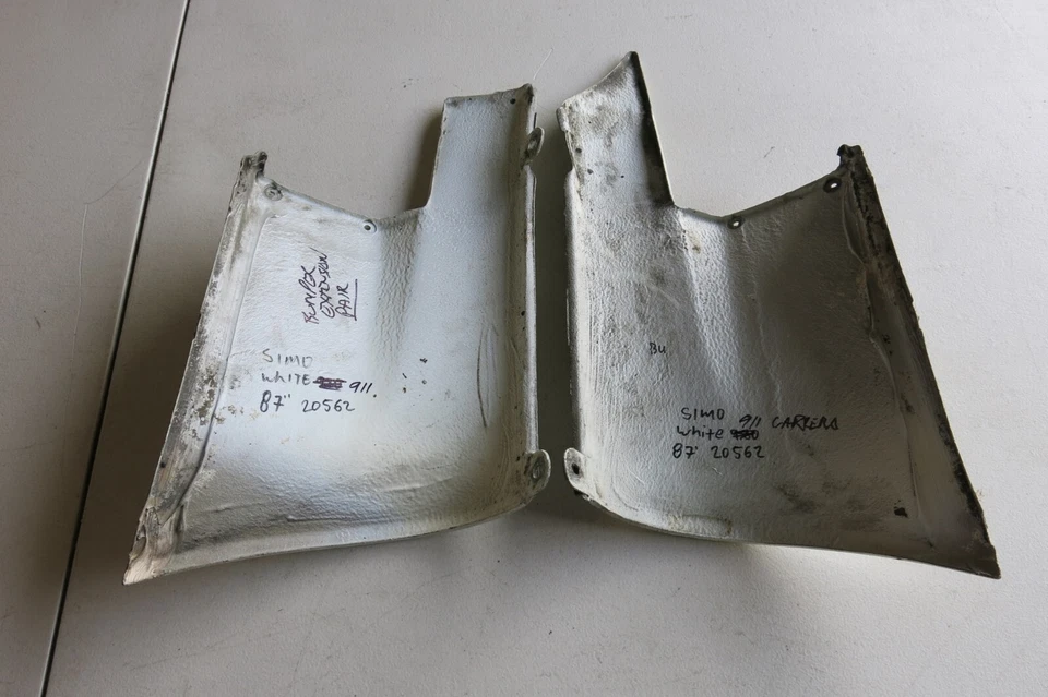 1987 Porsche 911 Rear Bumper Extension Pair - Изображение 2 из 4