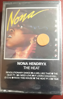 NONA HENDRYX- THE HEAT* MC K7 NUOVA SIGILLATA- NEW STILL SEALED