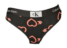 Perizoma donna CK CALVIN KLEIN  slip mutanda elastico a vista logato cotone elas