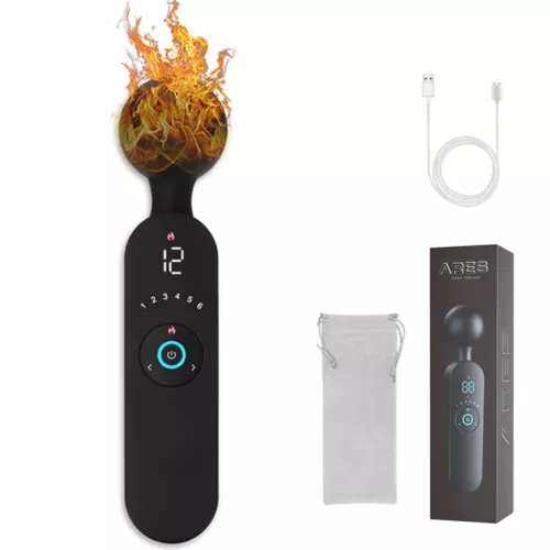 Leistungsstarker Massagestab Vibrator Handheizung Massagegerät für Frauen Wiederaufladbar - Bild 4 von 14