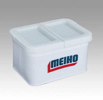 Meiho Bait Box EVA BM-L (150 x 120 x 80 mm) White (5470)