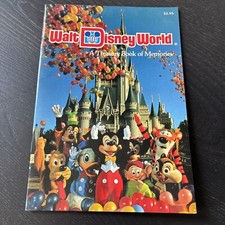Walt Disney World Libro del Tesoro dei Ricordi Vintage BELLO