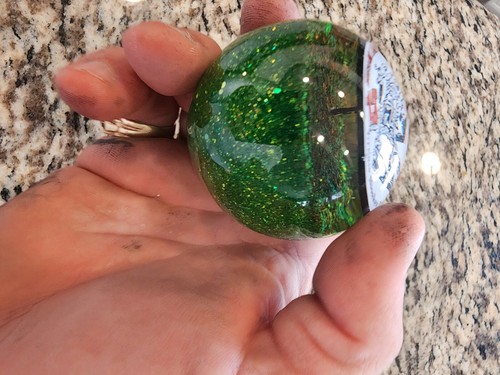 Indian Larry Custom Glitter Shift Knob Hot Rod, Rat Rod, Mooneyes rat fink - Picture 7 of 10