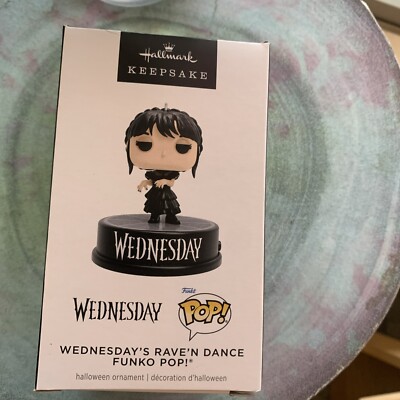 NEW Musical WEDNESDAY'S RAVE'N DANCE Funko Pop Magic Hallmark Ornament