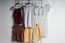 x 5 Zara Mango Miss Selfridge Mixed Top Shorts Dress - Joblot - Size Small (d35)