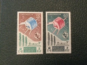 Great Value Stamps New Hebrides Sc 124 125 Mnh Part Of Itu Domestic Free Shipping Bybubbly Com