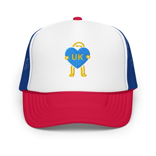 Classic Trucker Cap Vintage Trucker Hat for Daddy Fashion Baseball Cap Ukrain - Picture 23 of 27