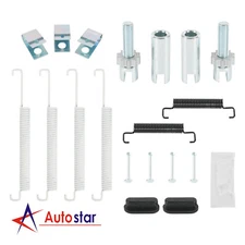 Rear Parking Brake Hardware Kit Spring For Ram 1500 Classic Ford Dodge F-350 Van