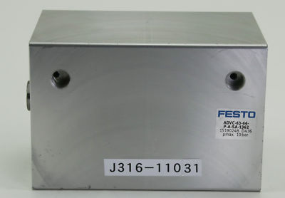 11031 FESTO DOUBLE-ACTING SHORT-STROKE CYLINDER ADVC-63-64-P-A-SA