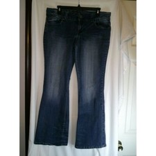 Vintage Bongo Classic Medium Wash Flare Jeans Retro Y2K Style Denim