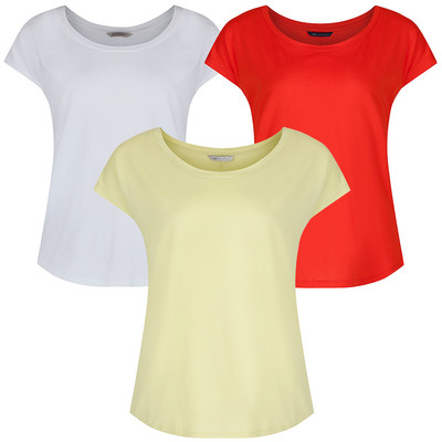 m&s ladies plain t shirts