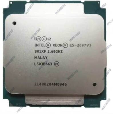 Intel Xeon E5-2697 V3 14-core 28T 2.6GHz SR1XF LGA2011-3 CPU processor E5-2697V3