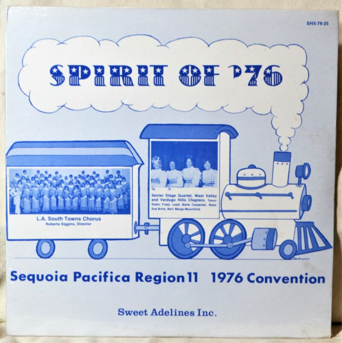 Sweet Adelines Inc Spirit of '76 Sequoia Pacifica Region 11 1976 SEALED LP Vinyl - Picture 1 of 3
