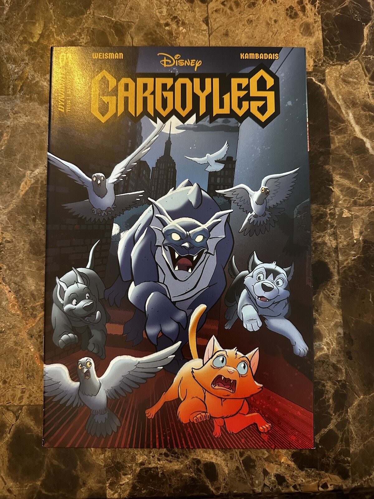 Gargoyles #1 (Dynamite Entertainment) Fleecs Variant Cover