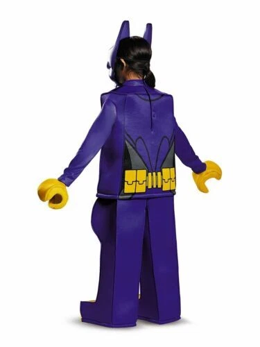 Lego Batgirl Lego Película Prestigio Niñas Túnica Pantalones Capa Máscara Manos M 7-8 Foto 2 de 3