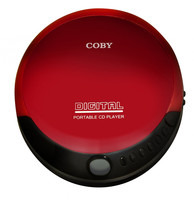 Coby Portable Compact Cd Player (red) Coby Portable Compact Cd Player (red)