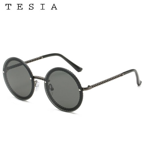 STYLEBREAKER GAFAS DE sol con lentes de espejo redondas y planas, y montura  de m EUR 22,95 - PicClick FR