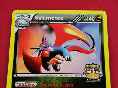 ポルレンガ:DA EXR* トレーディングカード 🌟REGIONAL SALAMENCE PROMO 🌟 Dragon Vault Pokémon 8/20 | Holo