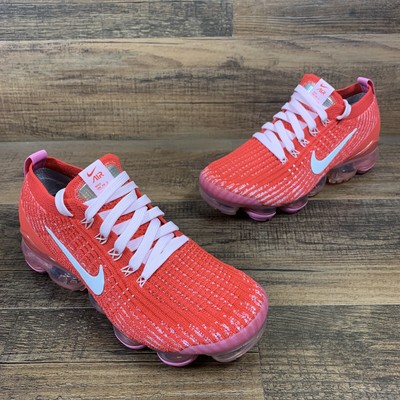 vapormax flyknit red and white