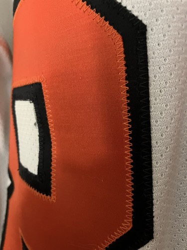 Eric Lindros Philadelphia Flyers Hockey Jersey CCM Maska Medium Rookie Year "A" - Picture 6 of 7