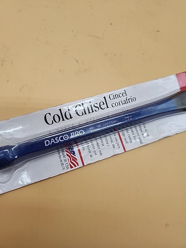 Cincel frío DASCO PRO 406, 5/8 pulgadas 16 mm Corte Foto 3 de 4