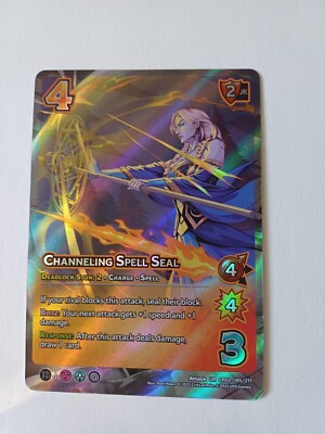Channeling Spell Seal Kritische Rolle Heroes of Exandria Ultra Rare #185