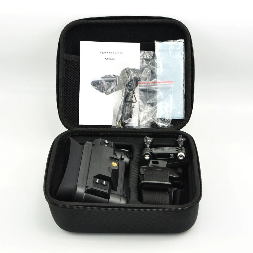 Visionking 3.5x Night Vision Goggles IR Infrared Binoculars with Helmet Mount - Image 4 of 4